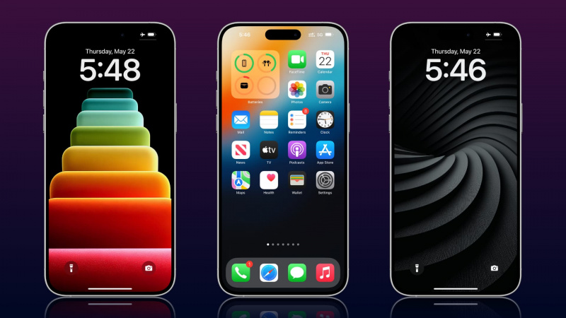 Laden Sie diese dunklen abstrakten Hintergrundbilder für das iPhone herunter