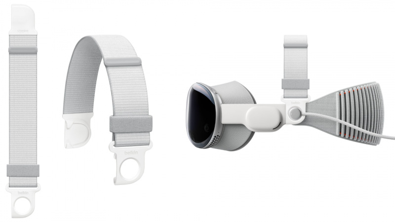 Apple verkauft jetzt das Vision Pro-Kopfband von Belkin, das auf der WWDC23 vorgestellt wurde