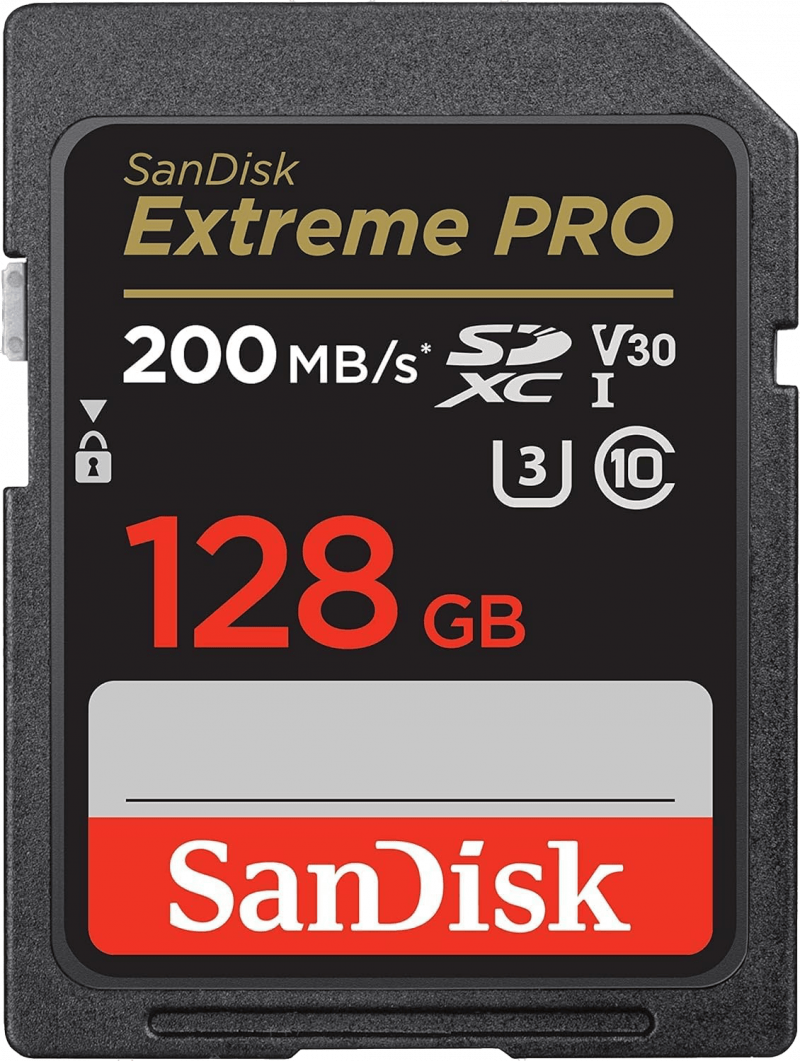   Kartu SD SanDisk.