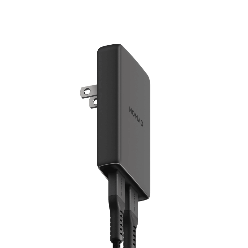   Pengisi daya USB-C ramping Nomad 65W.