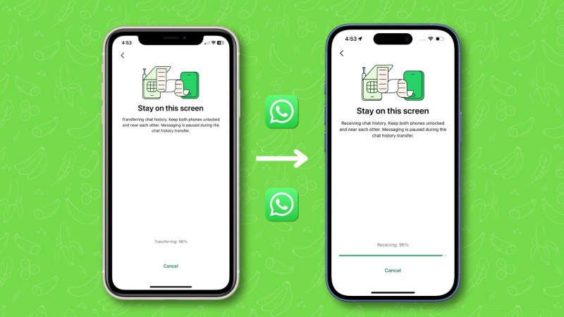   WhatsApp -chats overbrengen van de ene iPhone naar de andere