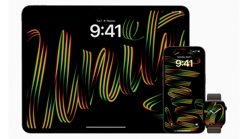 2025 Black Unity Collection zawiera zmieniające kolory zespoły Apple Watch