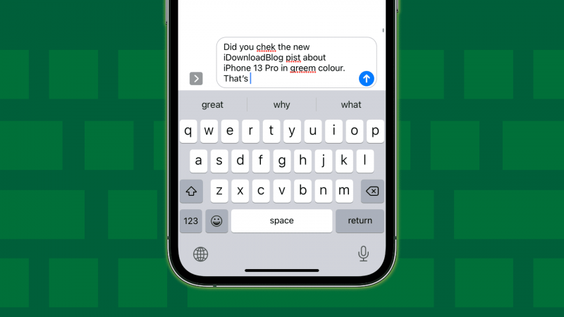   iPhoneで自動修正が機能しない問題を解決する解決策