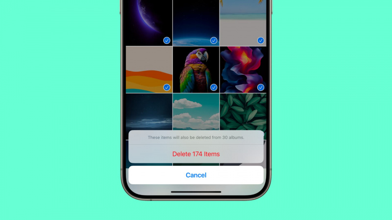   iPhoneから何百枚もの写真を削除する
