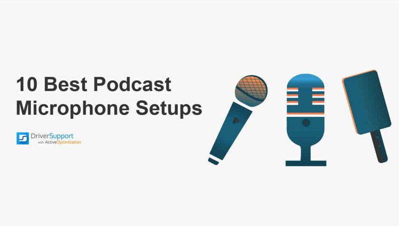 Die 10 besten Podcast-Mikrofon-Setups